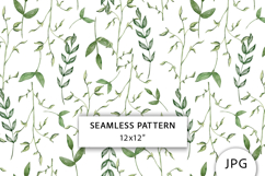 Floral Seamless Pattern, Digital Paper, Spring Product Image 1