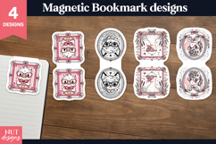 Magnetic Bookmark Coquette Valentine Magnetic Bookmark Product Image 1
