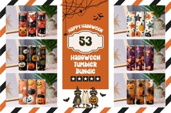 Halloween Tumbler Bundle, Magic Tumbler Sublimation Designs Product Image 1