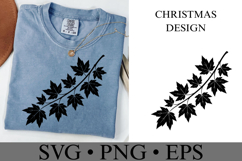 Christmas Leaves Svg | Christmas svg | Shirt Svg Product Image 1