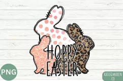 Girl Easter PNG | Hoppy Easter PNG | Kids Easter Sublimation Product Image 2