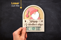Valentine&#039;s Day Postcard SVG laser cut file for Glowforge Product Image 1