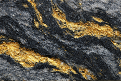A black and gold marble stone surface Product Image 1