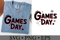 Games Day Svg | Sport Svg | Shirt Svg Product Image 2