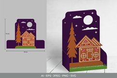 Gingerbread House with in The Night Pop Up Design Product Image 1