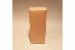 Bottle box template, bottle packaging, bottle container, A3 Product Image 2