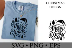 Merry Xmas Svg | Christmas svg | Shirt Svg Product Image 2