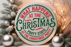 What Happens At The Christmas Party Stays At The Christmas Product Image 1