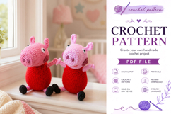 Pig Amigurumi Crochet Pattern PDF Product Image 7