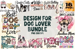 Dog Lover Bundle PNG - 16 Designs Product Image 1