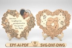 Mothers Day Gifts svg,Glowforge svg files,Laser cut files Product Image 1