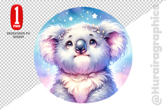 Cute Koala Clipart - PNG File Product Image 2