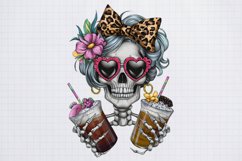 Funny Skeleton Messy CLIPART PNG Product Image 2