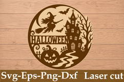 Halloween Laser Cut Svg Design Product Image 1