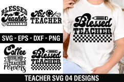 - Teacher SVG Design - Coffee Gives Me Teacher Powers Product Image 1
