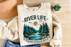 River Life svg Design | Svg Cut Files | Shirt Svg Product Image 2