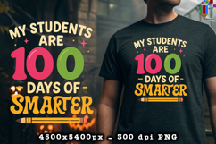 My Students Are 100 Days of Smarter PNG Product Image 2