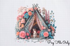 Watercolor Boho Caravan Clipart Bundle PNG Product Image 4