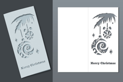 Set of vertical Christmas cards with cut-out covers Product Image 2