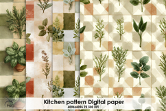 Kitchen digital paper Product Image 1