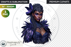 Fantasy Ruler Clipart PNG, Fantasy King &amp; Queen Portrait Product Image 1