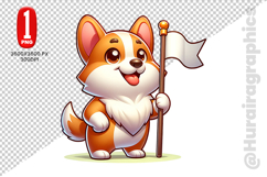 Cute Dog Clipart - PNG File Product Image 2