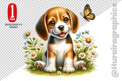 Cute Dog Clipart - PNG File Product Image 1