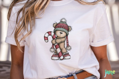 Whimsical Christmas Bears Clipart Product Image 5