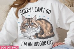 Sorry i can&#039;t go PNG, Funny Animal Sublimation PNG Product Image 2