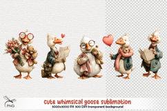 cute whimsical goose sublimation Product Image 1