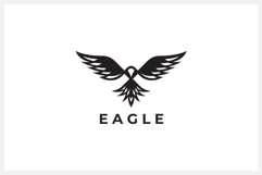 Eagle Flying Bird Logo Design Vector Illustration Product Image 1