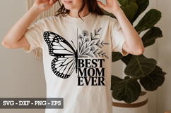 Best Mom Ever SVG - Mother&#039;s Day Design Product Image 2