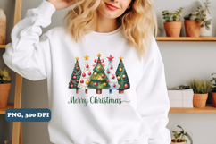 Merry Christmas PNG, Cute Santa PNG Sublimation design Product Image 2