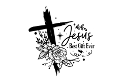 Jesus Best Gift Ever svg design Product Image 1