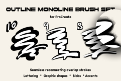 Seamless Lettering Brushes for Procreate Product Image 1