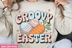 Groovy Easter PNG, Gnome St Patricks Day Sublim Product Image 1