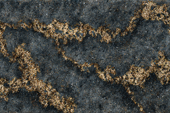 A dark stone surface with golden veins Product Image 1