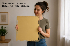 Big square basket base laser cutting file 20 inch 50 cm base Product Image 1