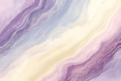 Serene bacgkground swirling purple, blue, and gold hues Product Image 1