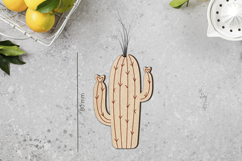 Cat whiskers vase magnet, Cat whiskers holder laser cut Product Image 3
