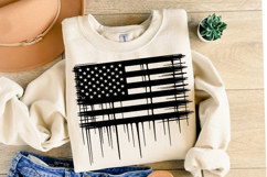USA Flag Svg Design | Svg Cut Files | Shirt Svg Product Image 2