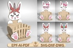 Easter Basket Laser Svg Product Image 1