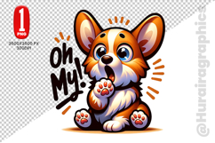 Cute Dog Clipart - PNG File Product Image 2