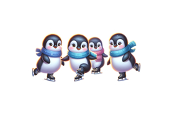 Hellow Winter Clipart - PNG File Product Image 1