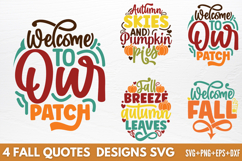 Fall Quotes Designs SVG Product Image 1