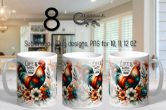 Beautiful Farm | farmhouse Mug sublimation design bundle Product Image 1