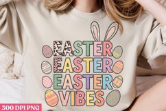 Easter Easter Easter Vibes PNG, Happy Easter Sublimation PN Product Image 2