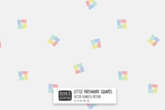 Little Patchwork Squares Pattern Product Image 1