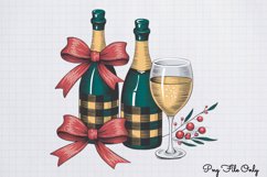 Red Black Glitter Plaid Clipart PNG Product Image 1