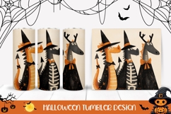 Funny Halloween Monsters Tumbler, Kids Halloween Tumbler Product Image 1